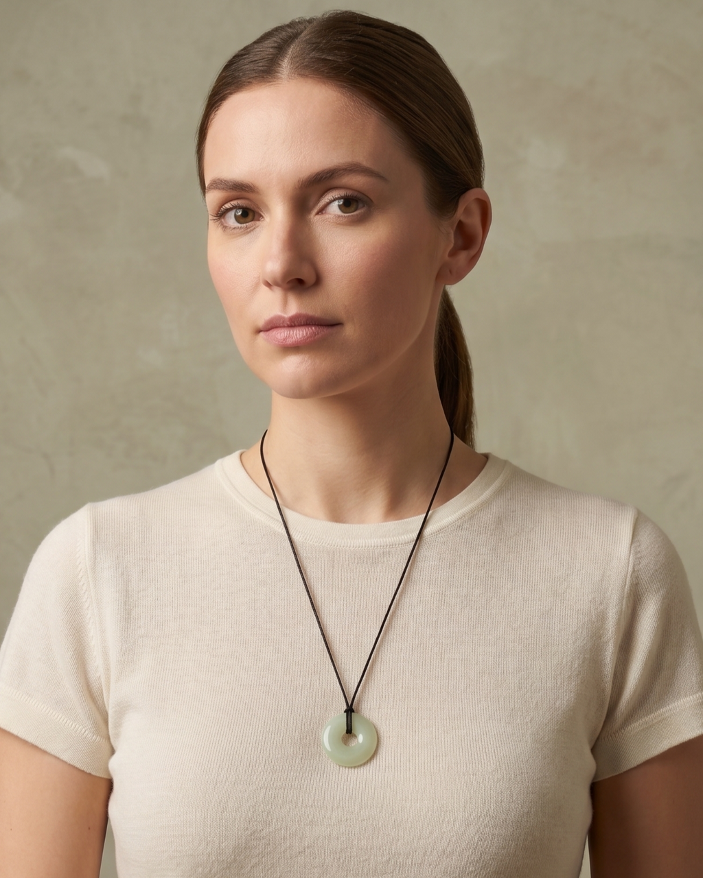 Aura Jade Halo Pendant